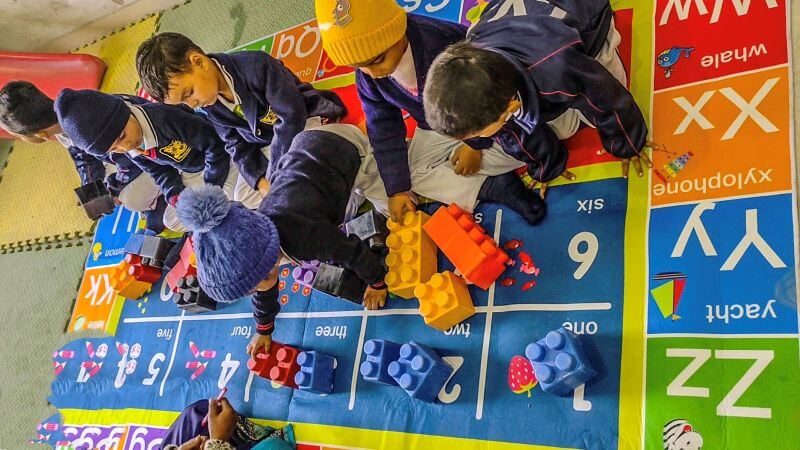 Students Learning in School