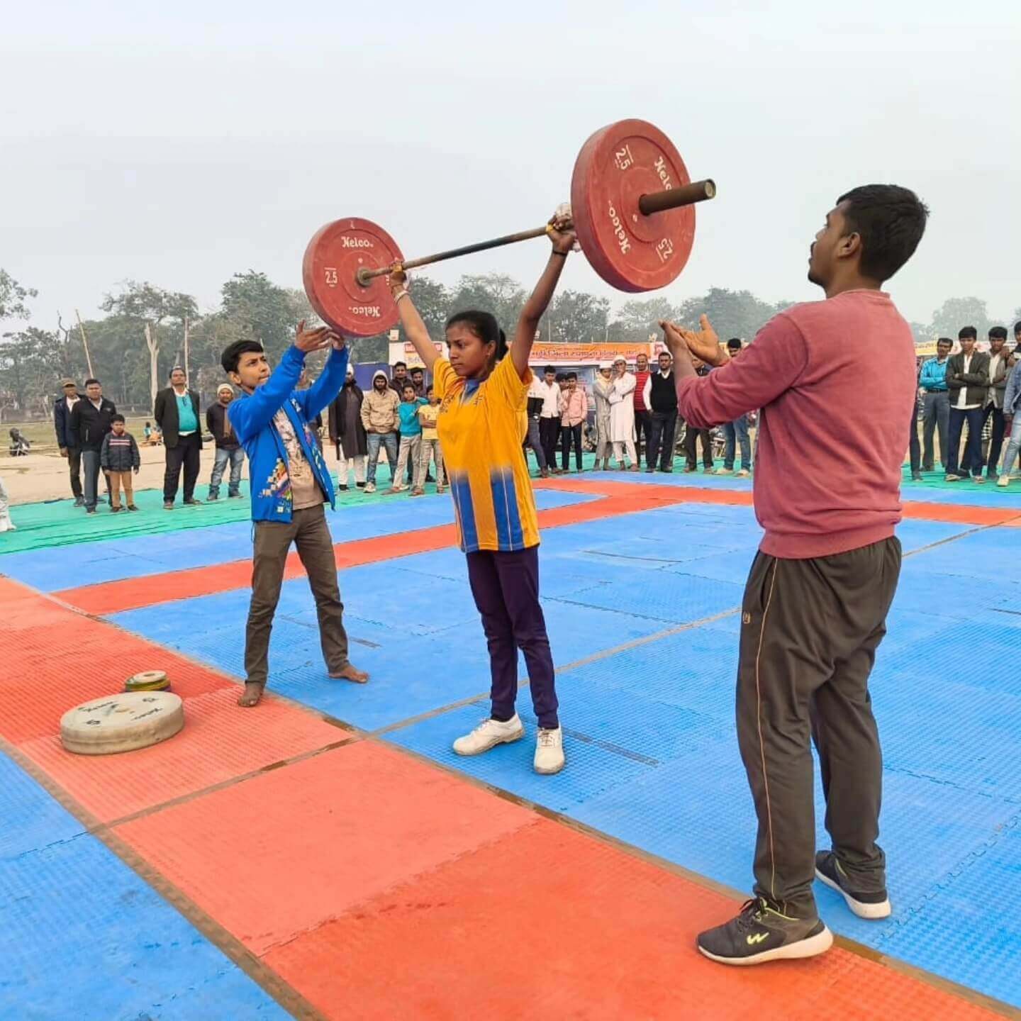 Weight lifting competition